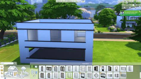 The Sims 4: How to Build a Simple Modern House