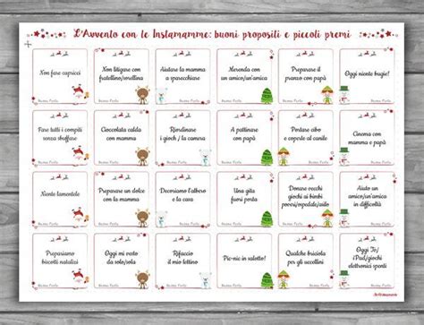 Calendario Dell Avvento Instamamme Stampabili Di Natale Stampabile Di