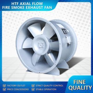 Htf Axial Flow Fire Smoke Exhaust Fan Made In China China Customized