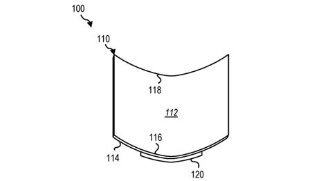 microsoft patent shows  surface phone  stronger foldable display