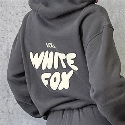 White Fox Hoodie Brand New Sm Only Selling As Depop