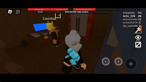 Jogando Flee The Facility Roblox Youtube