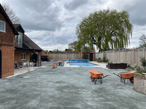 Swimming Pool Case Study Artificial Grass Installation