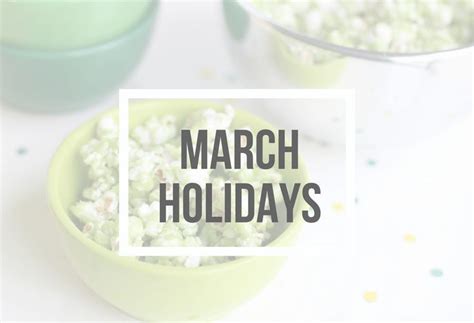 March Holidays & Observances 2023 | SoFestive.com | March holidays ...