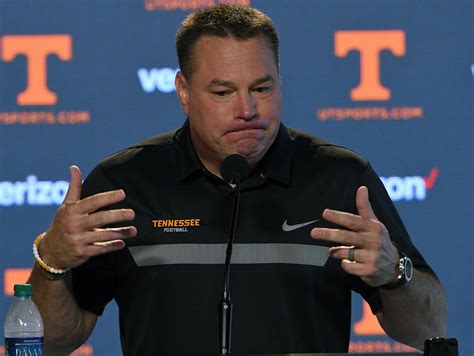 The A Gap Butch Jones Latest Drama And More From The Sec Usa Today