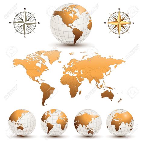 World Map Clip Art