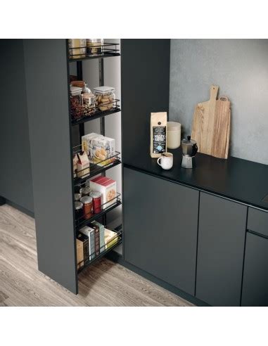 Vauth Sagel Pull Out Larder Suits 300mm Wide Premea Solid Base Lava