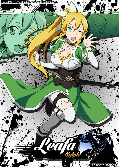 Leafa By Shinoharaa On Deviantart