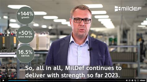 Ceo Comment Q2 2023 Mildef Investors