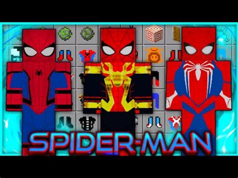 Atualizou Addon Mod De Homem Aranha V Trajes Em Hd E Lan A