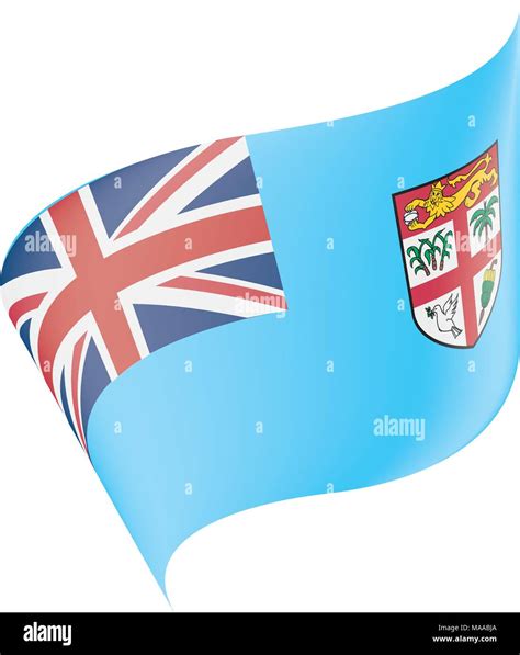 Fiji Flag Vector Illustration Stock Vector Image And Art Alamy