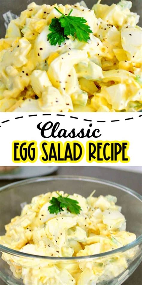 Classic Egg Salad Recipe Organized Island