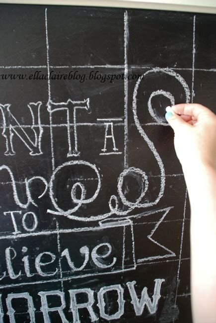 {Simplified} Chalkboard Drawing Tutorial - Ella Claire & Co.