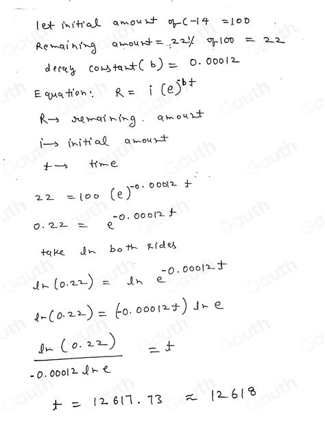 Solved: HALF-LIFE Archeologists uncover an ancient wooden tool. They