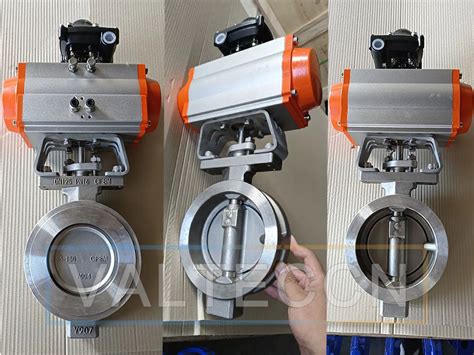 Pneumatic Actuated Triple Offset Butterfly Valve Pn Suppliers And