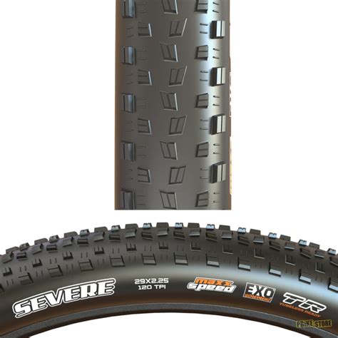 Maxxis Severe 29x2 25 MaxxSpeed Exo Tubeless Ready Pbikestore