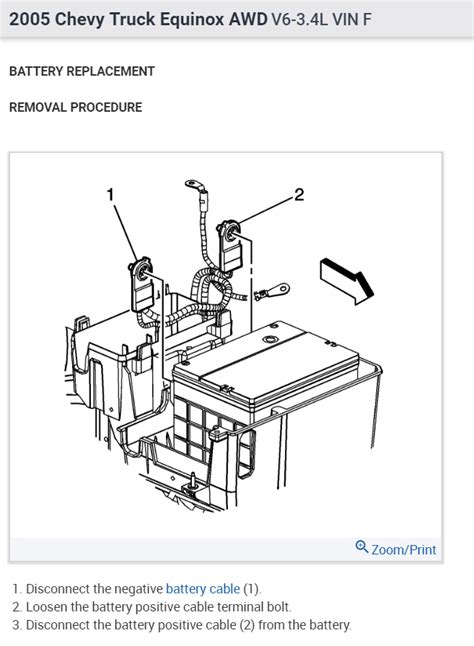 Chevy Equinox Battery Replacement