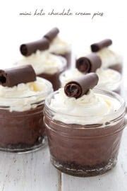 Mini Keto Chocolate Cream Pies All Day I Dream About Food