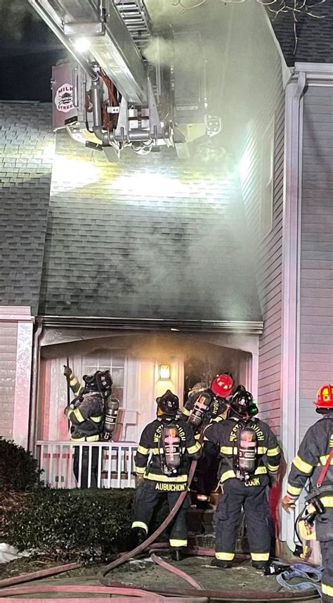 Westborough Firefighter Suffers Minor Injury Fighting House Fire