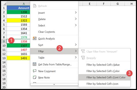 Descubre El Secreto Para Dominar Excel Filtra Tus Datos Por Color En