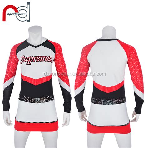 Custom Sublimation Cheer Practice Top And Shorts Set Girls Outfit Dance