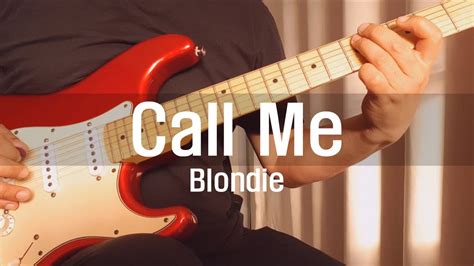 Blondie Call Me Guitar Solo Youtube