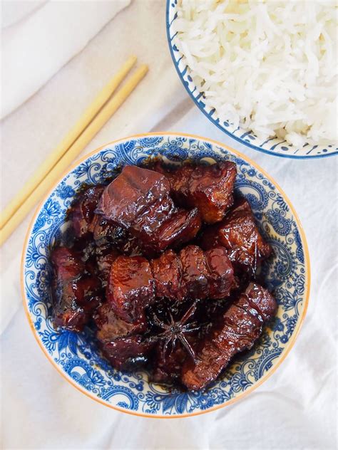 Hong Shao Rou Is A Classic Chinese Way To Prepare Pork Belly It S Slow Braised In A Gently