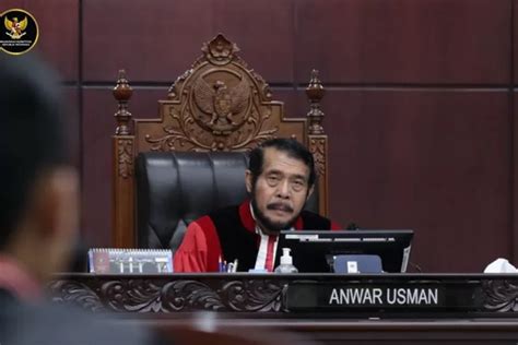 Ramai Beredar Isu Anwar Usman Kembali Menjadi Ketua MK Buka Suara