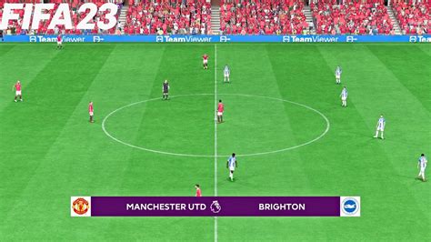 FIFA 23 Manchester United Vs Brighton Premier League 23 24 Season