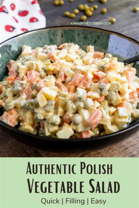 Polish Vegetable Salad Jarzynowa Recipe