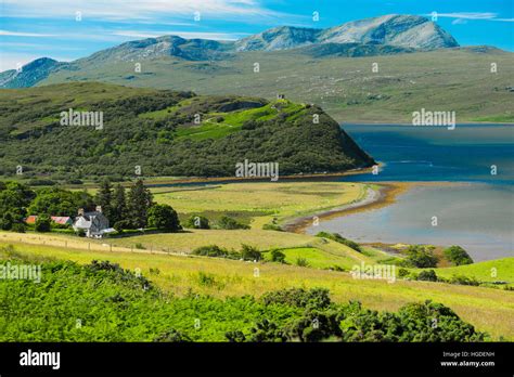 Scotland, Highlands, Tongue, Castle Varrich Stock Photo - Alamy