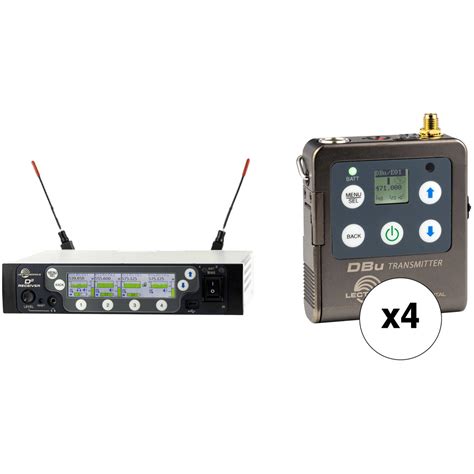 Lectrosonics Dsqd Channel Digital Wireless Receiver With Dante