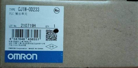 OMRON CJ1W OD233 CJ Series Output Unit CJ1W OC OA OD CJ1W OD233