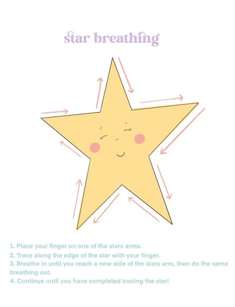 Star Breathing Printable – Live Sweet Shop