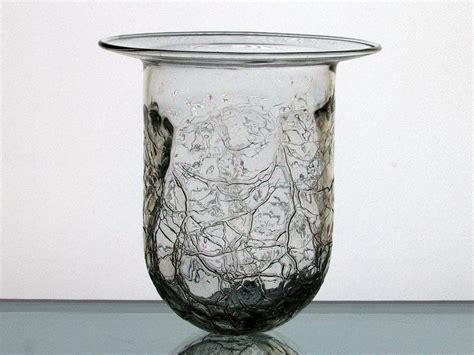 Hanging Candle Holder Crackle Glass Clear 5 X 4 Hch005 Oos