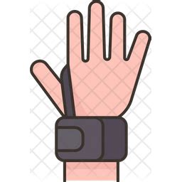 wrist icon   colored outline style