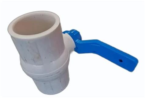 White And Blue 2 Inch Pvc Ball Valve Water At Rs 1250piece In Hanumangarh Id 12625430633