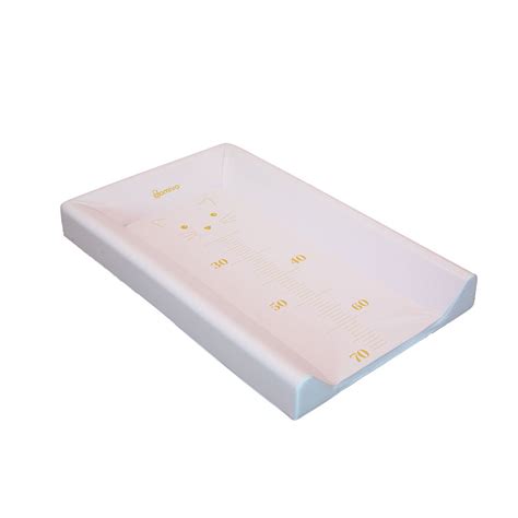 Matelas à Langer à Rebords Rose Clair 50x80 Cm Plastique Leroy