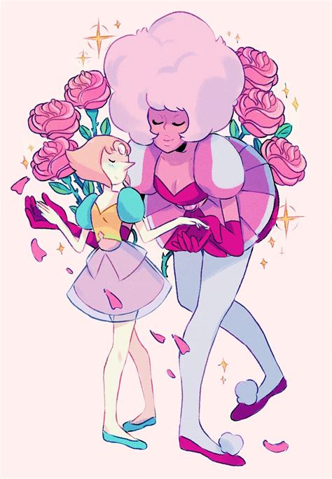 Pink And Pearl Steven Universe Gem Steven Universe Steven Universe