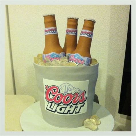 Coors Light Cakes Coors Light Beer Can Cake Beer Can Cakes Beer Cake