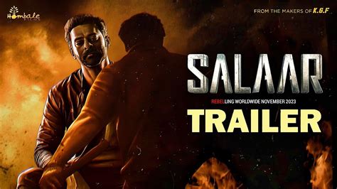 Salaar Official Trailer Prabhas Sruthi Hassan Pruthiviraj