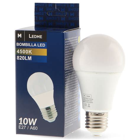 Lâmpada LED E27 A60 10W 3000K Led Global