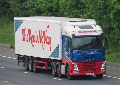 The Real Mckay Volvo Fh Sv Mkd On The A M Northbound Flickr