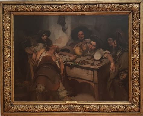 José Malhoa Portuguese Painter Os Bêbados The Drunkards 1907