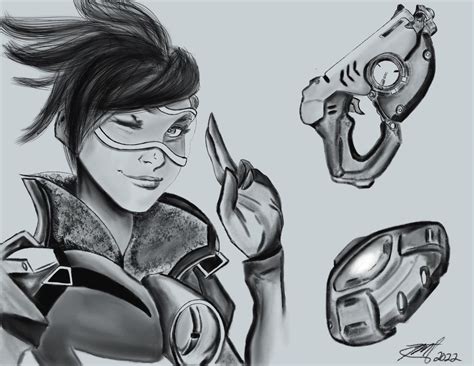 Getting Back Into Drawing Started With Tracer Roverwatch