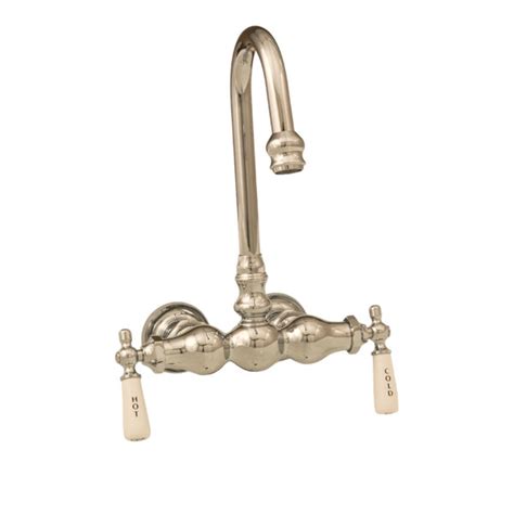 Strom Living Double Handle Deck Mounted Clawfoot Tub Faucet Wayfair