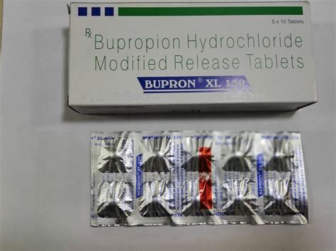 Bupropion Mg Bupron Xl Mg Tablets In Strip Prescription