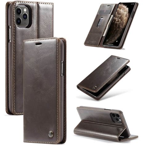 Caseme Iphone Pro Wallet Magnetic Flip Kickstand Case Pu Leather