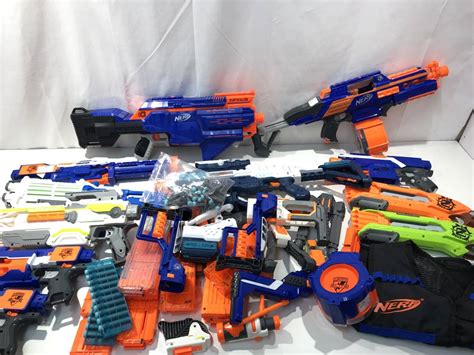 代購代標第一品牌－樂淘letao－1円スタート ジャンク品 Nerf ナーフ トイガン 本体 パーツ まとめ売り ナーフ銃 玩具