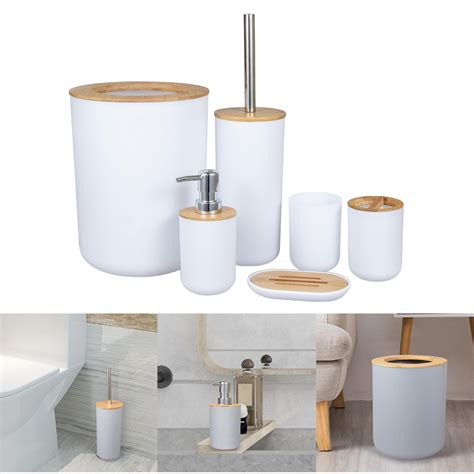 Badkamer Accessoire Set Tumbler Zeepbakje Lotion S Grandado